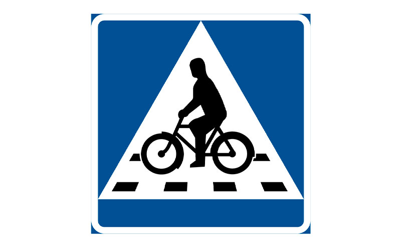 B8 Cykelöverfart