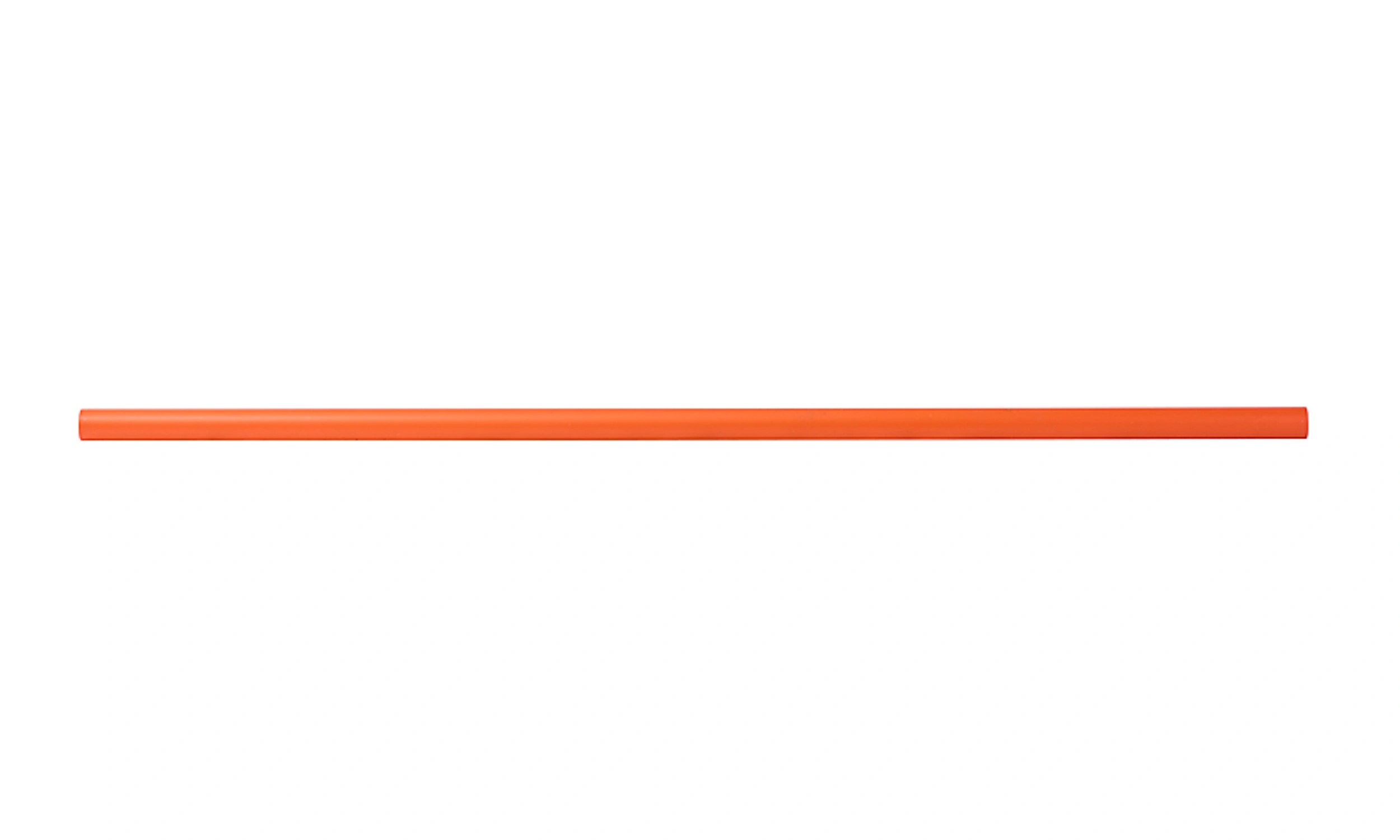 Stolpe plast 2,25 m, Ø60 mm, orange