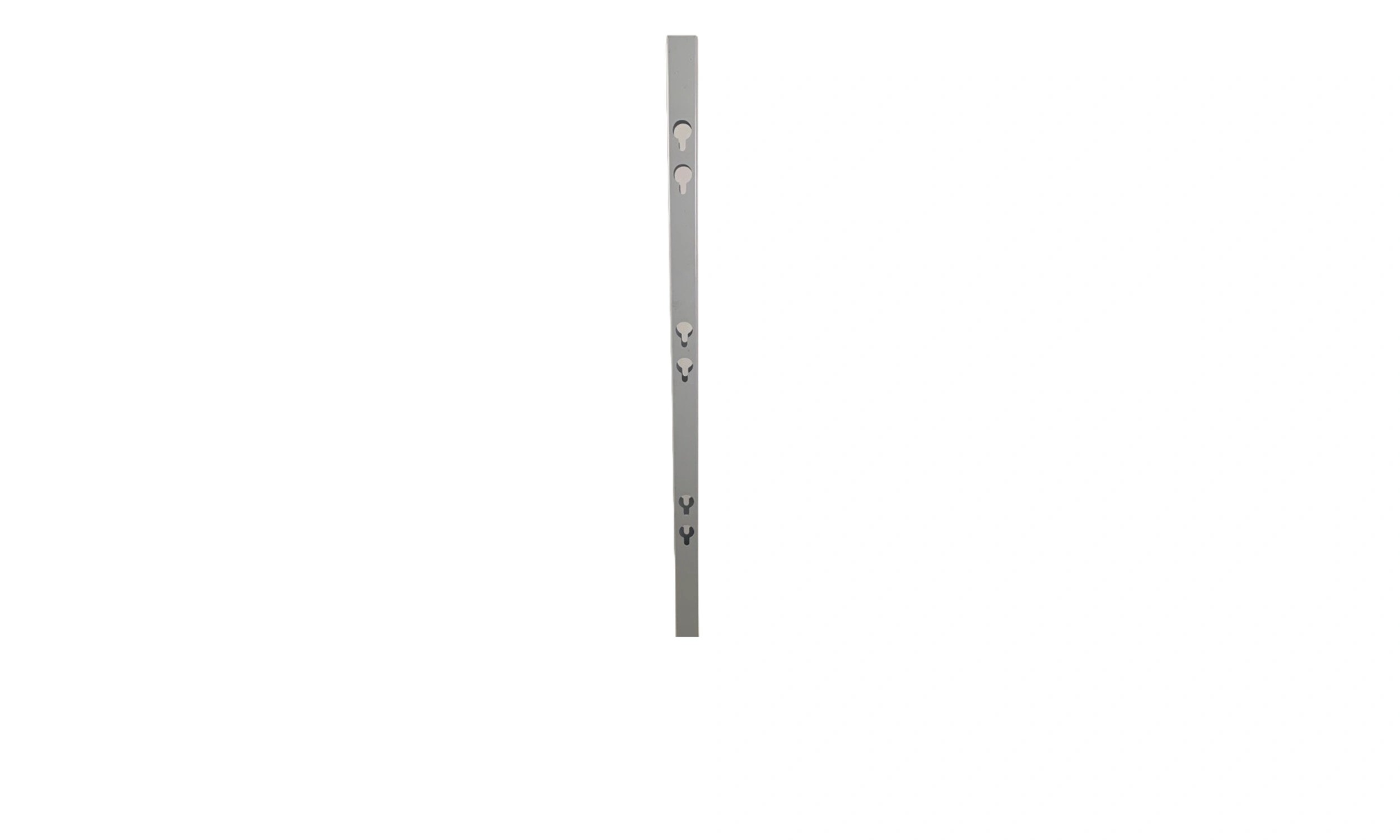 Fyrkantsrör plast 60x60 mm 1,5 m