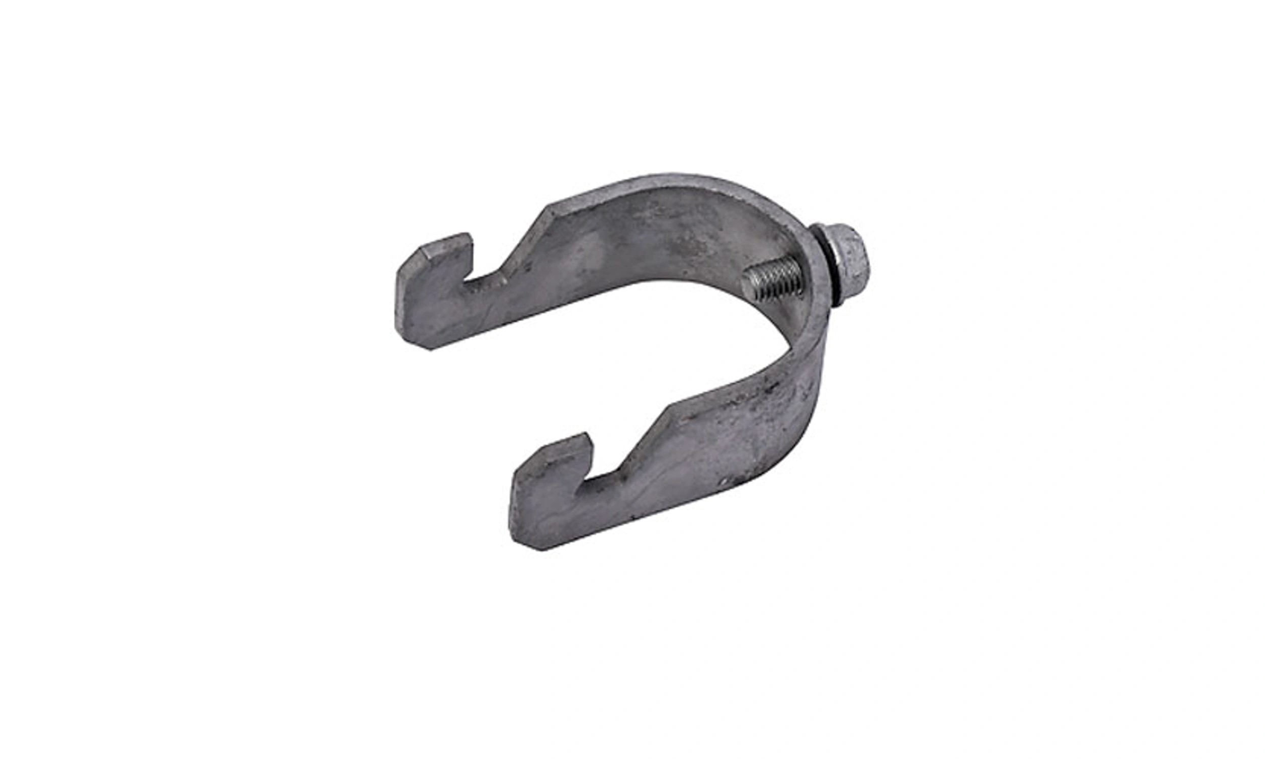 Enkelklammer 48 mm galv/stål