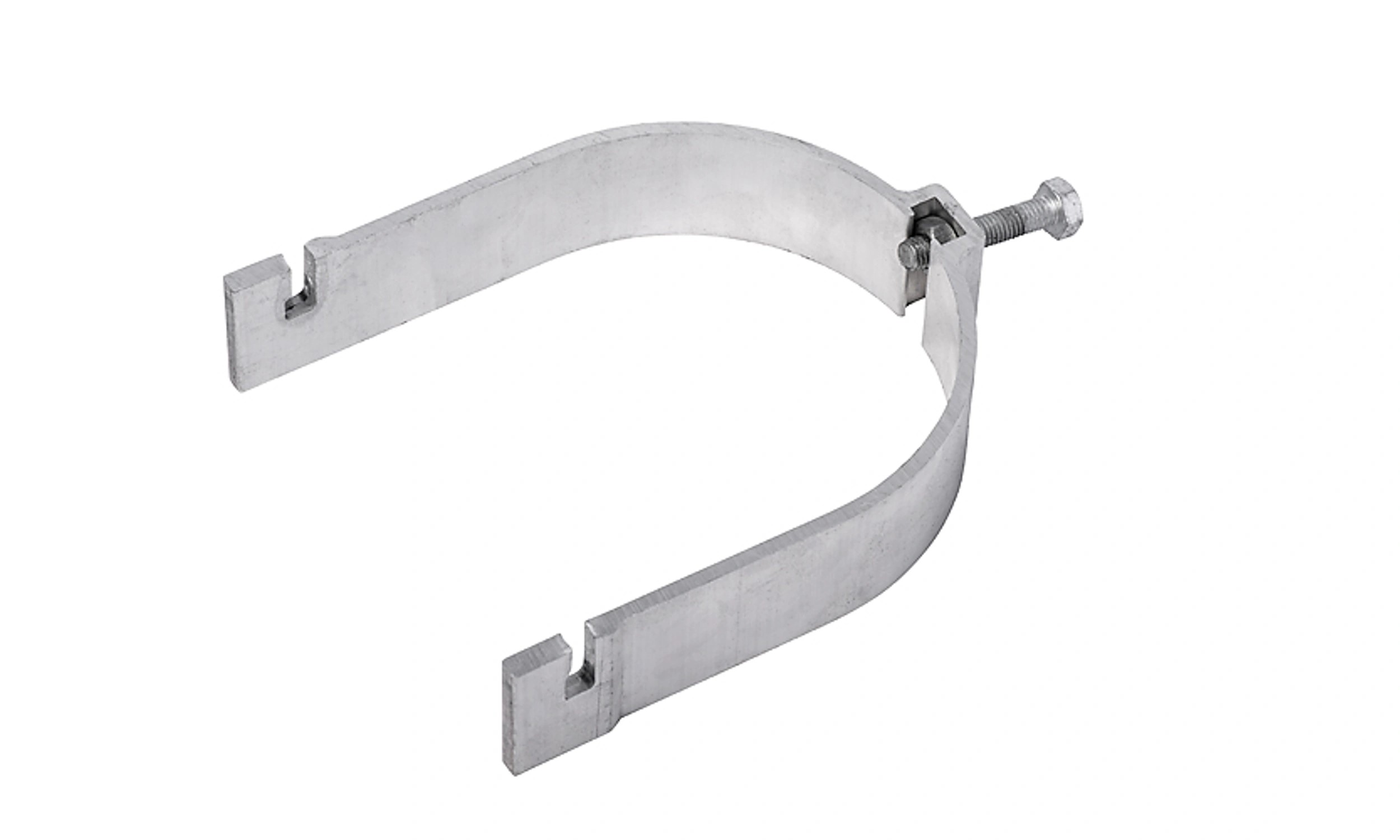 Enkelklammer 121 mm alu