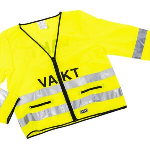 Varseljacka VAKT lång ärm gul L