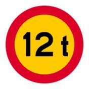 C20 - Begränsad bruttovikt på fordon